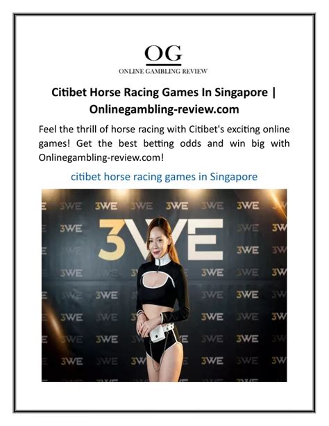 citibet horse racing games in singapore